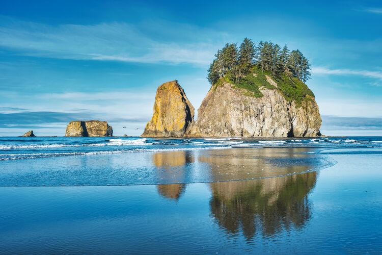 Second Beach im Olympic National Park