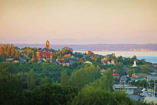 Blick auf Port Townsend