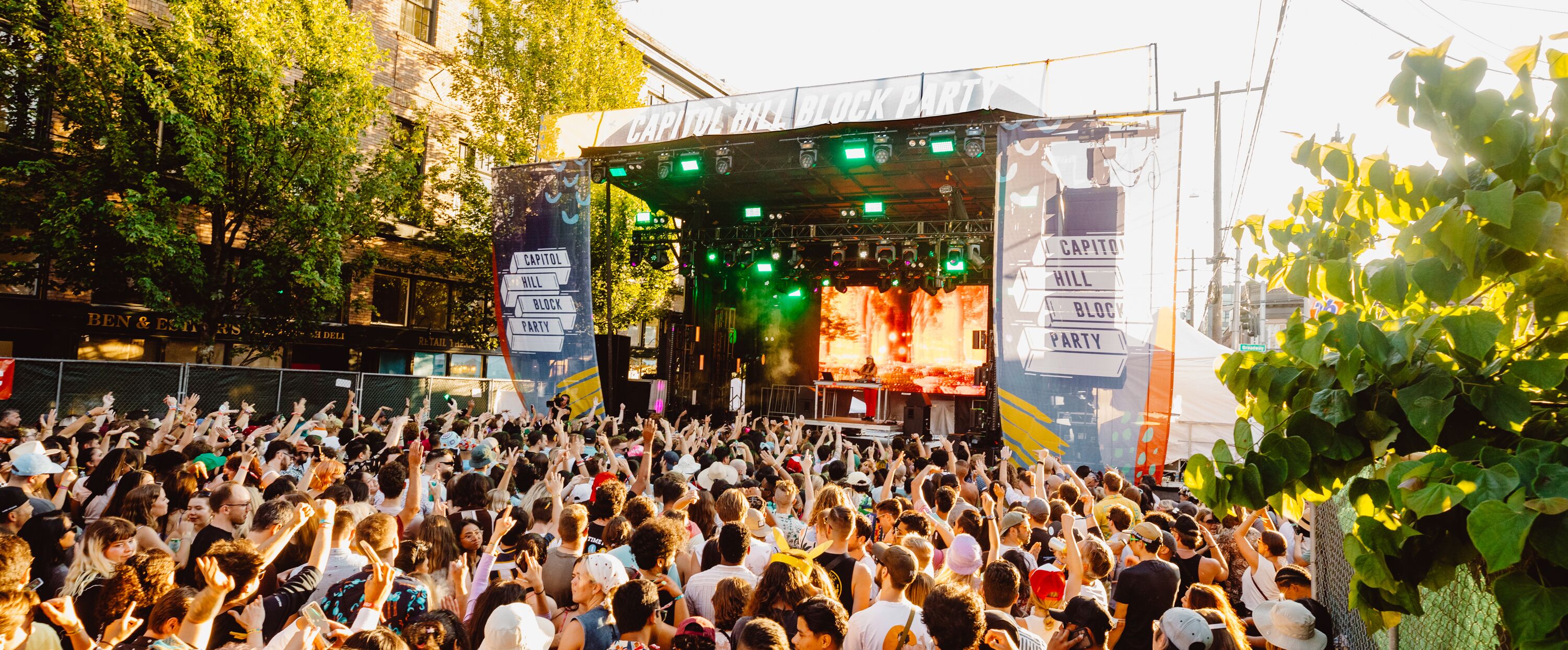 Gute Stimmung auf dem Capitol Hill Block Party Festival