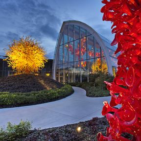 Das Chihuly Garden and Glass Museum in Seattle