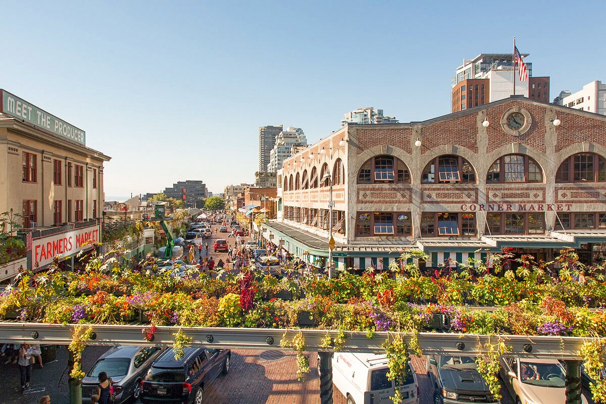 Der Pike Place Market in Seattle, Washington