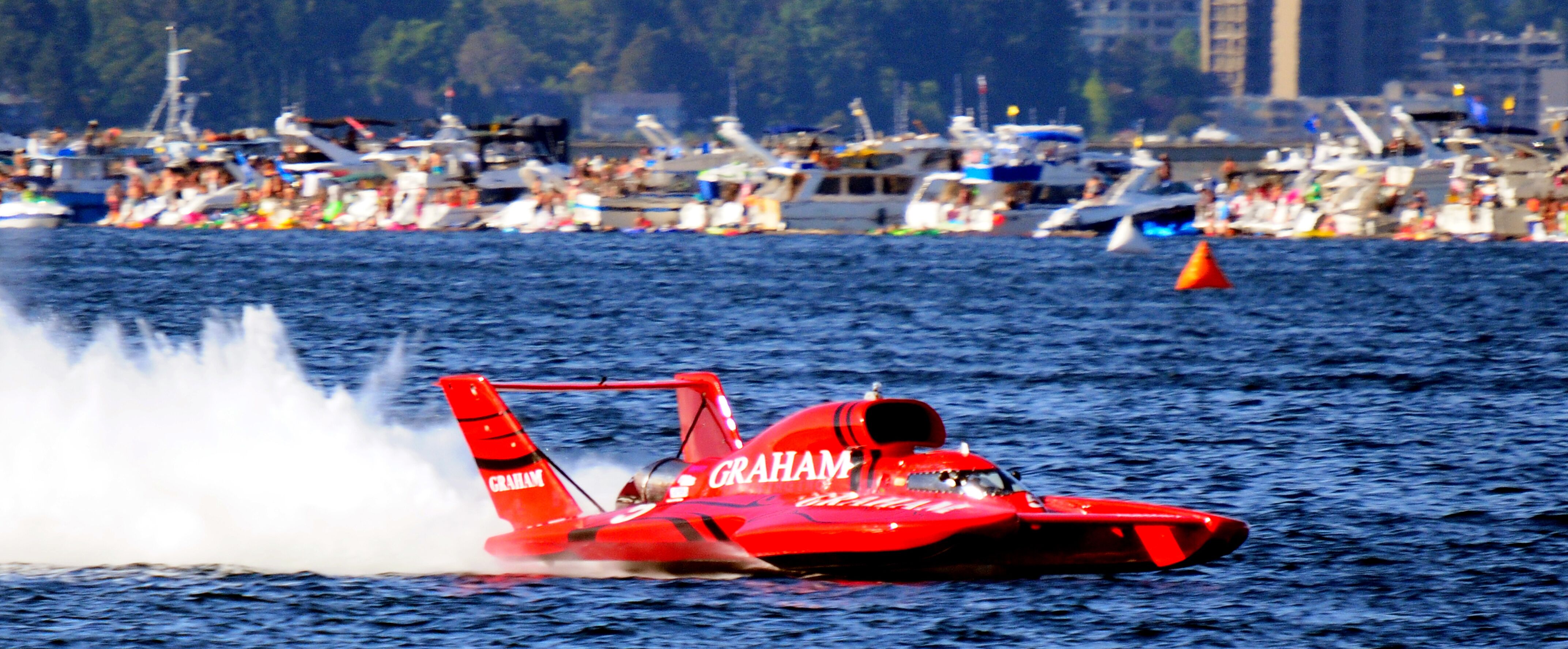 Hydroplane auf dem Seafair-Festival