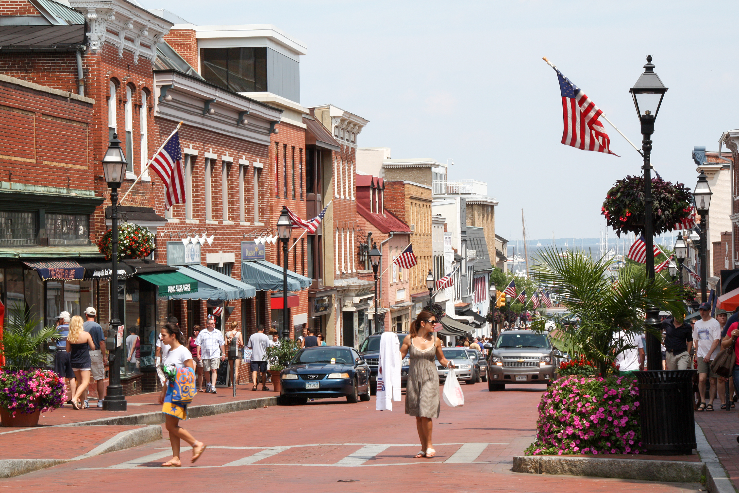 HauptstraÃŸe in Annapolis, Maryland