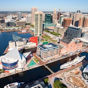 Binnenhafen von Baltimore, Maryland