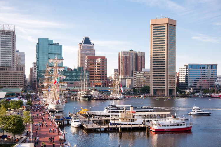 Hafen von Baltimore, Maryland