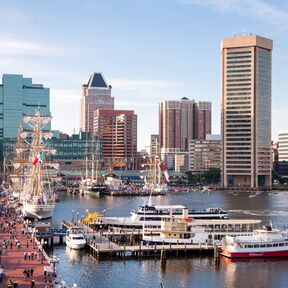 Hafen von Baltimore, Maryland