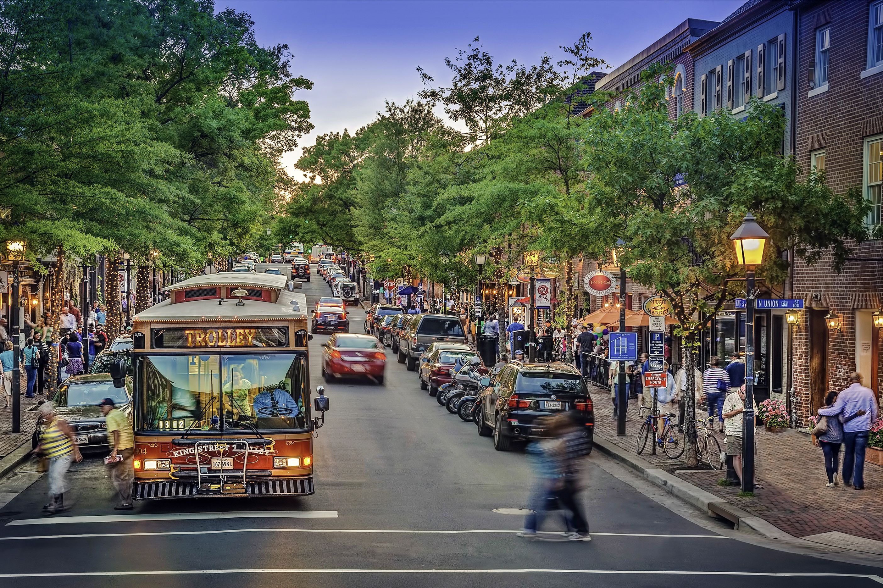 Die King Steet in Alexandria