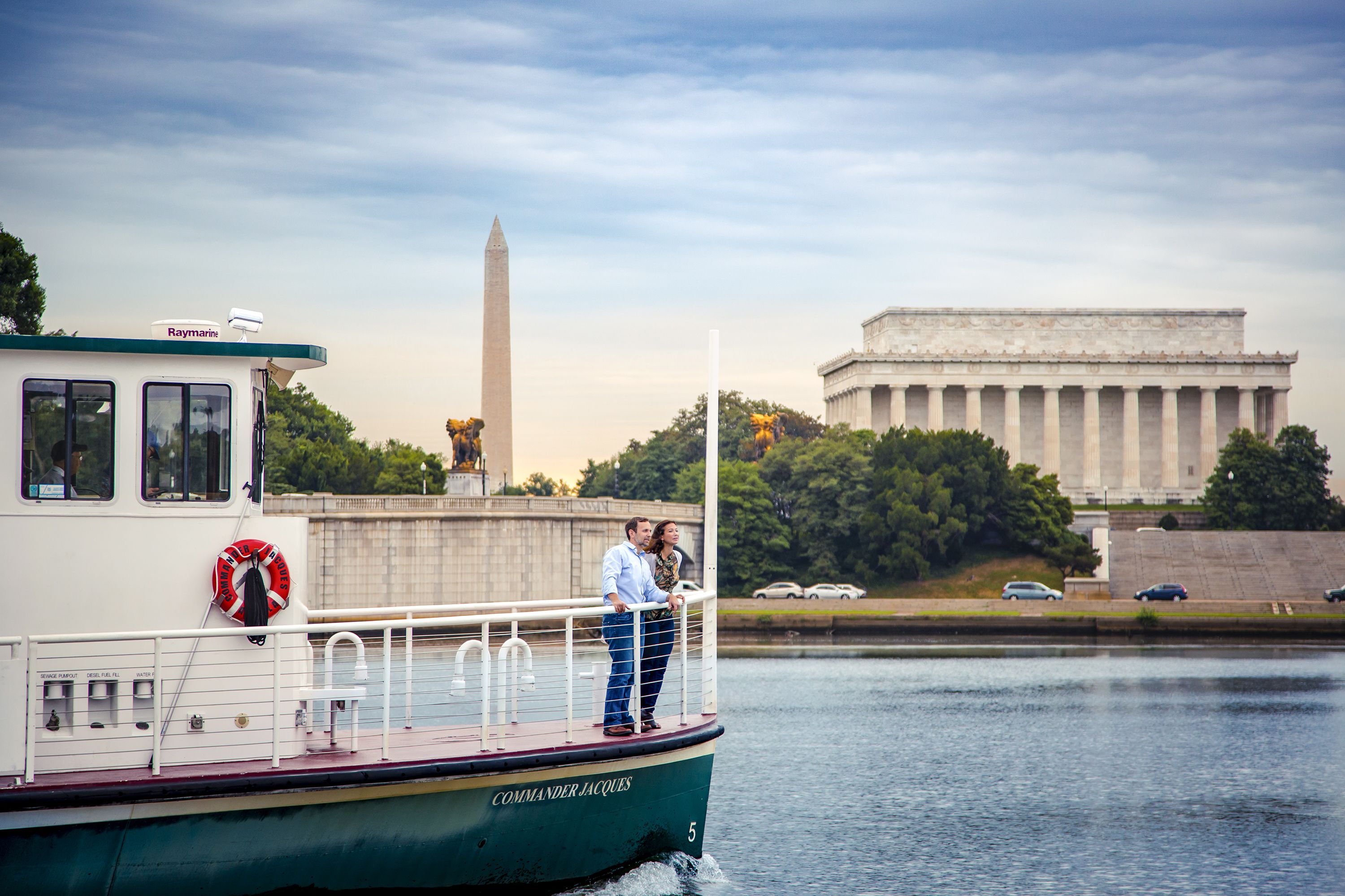 Wassertaxi von Alexandria nach Washington DC