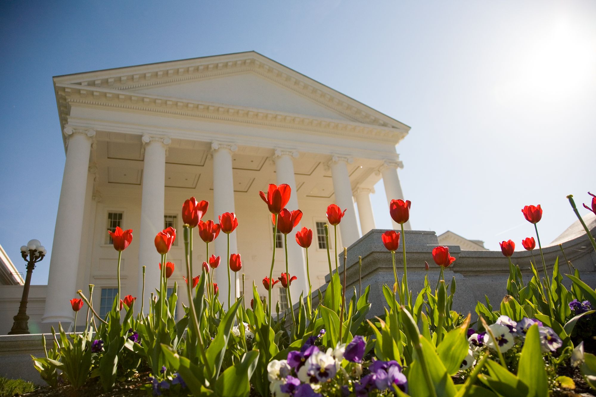 Das Virginia State Capitol in Richmond