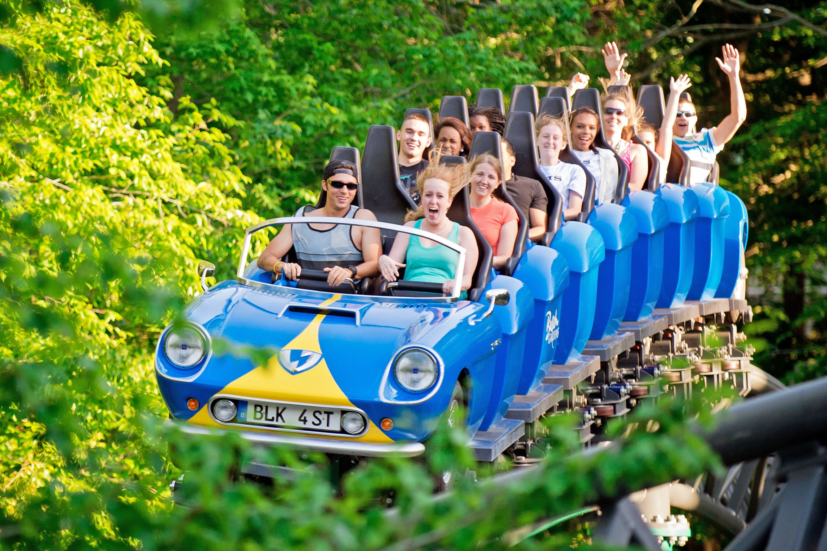 Spass in den Busch Gardens, Williamsburg