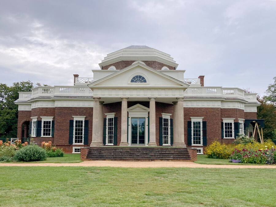 Monticello, das Landgut von Thomas Jefferson