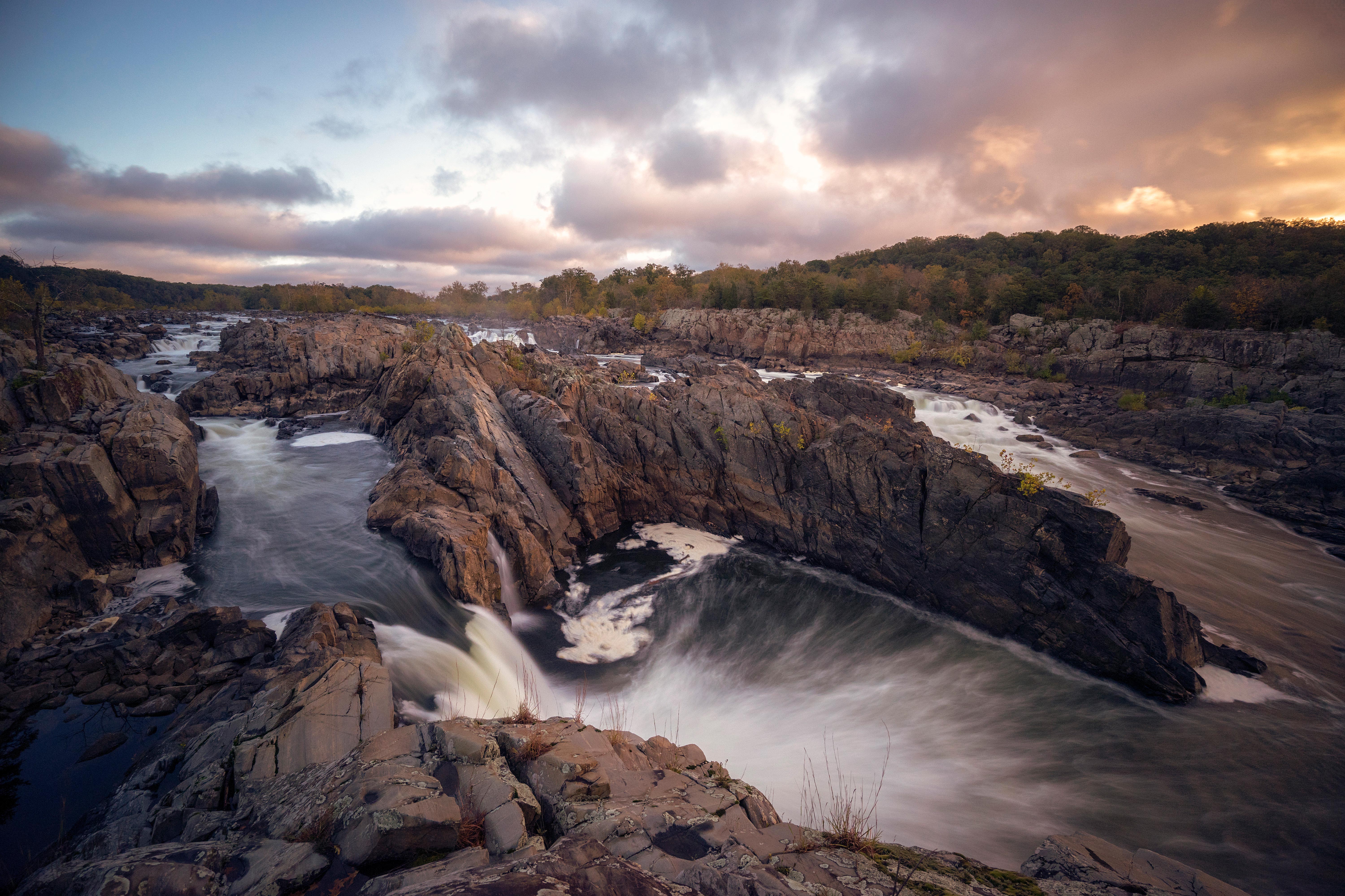 Landschaft im Great Falls Park