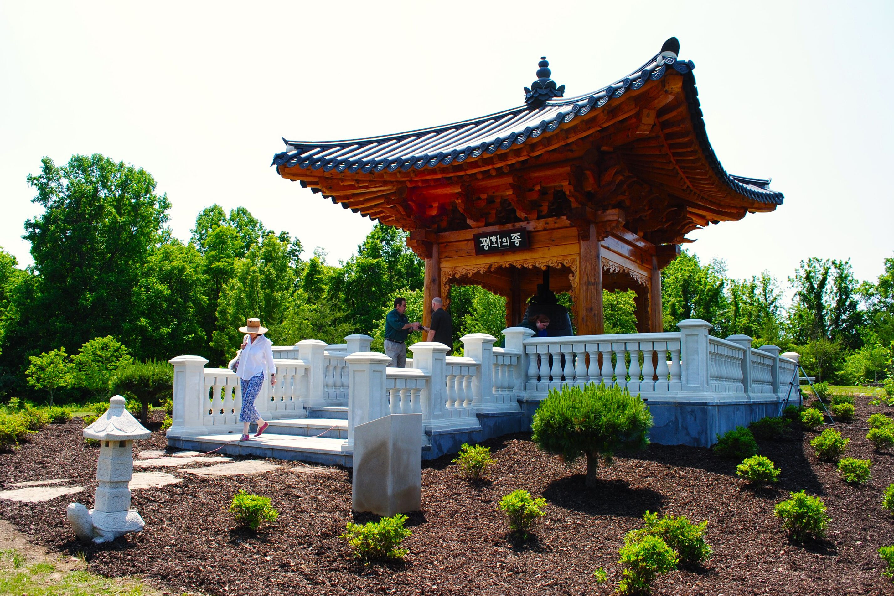 Der Korean Bell Garden in NOVA Parks