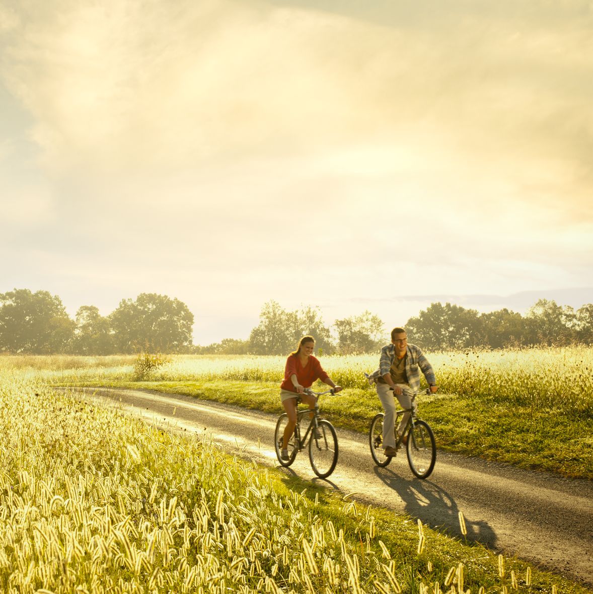 Fahrradfahrer in Loudoun county