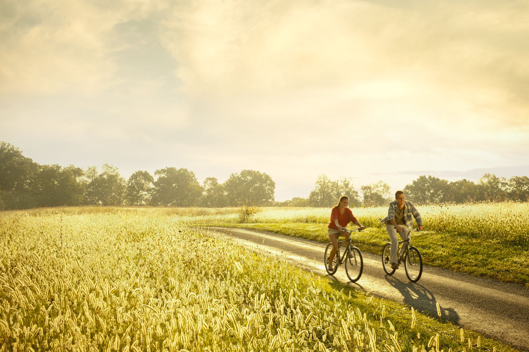 Fahrradfahrer in Loudoun county