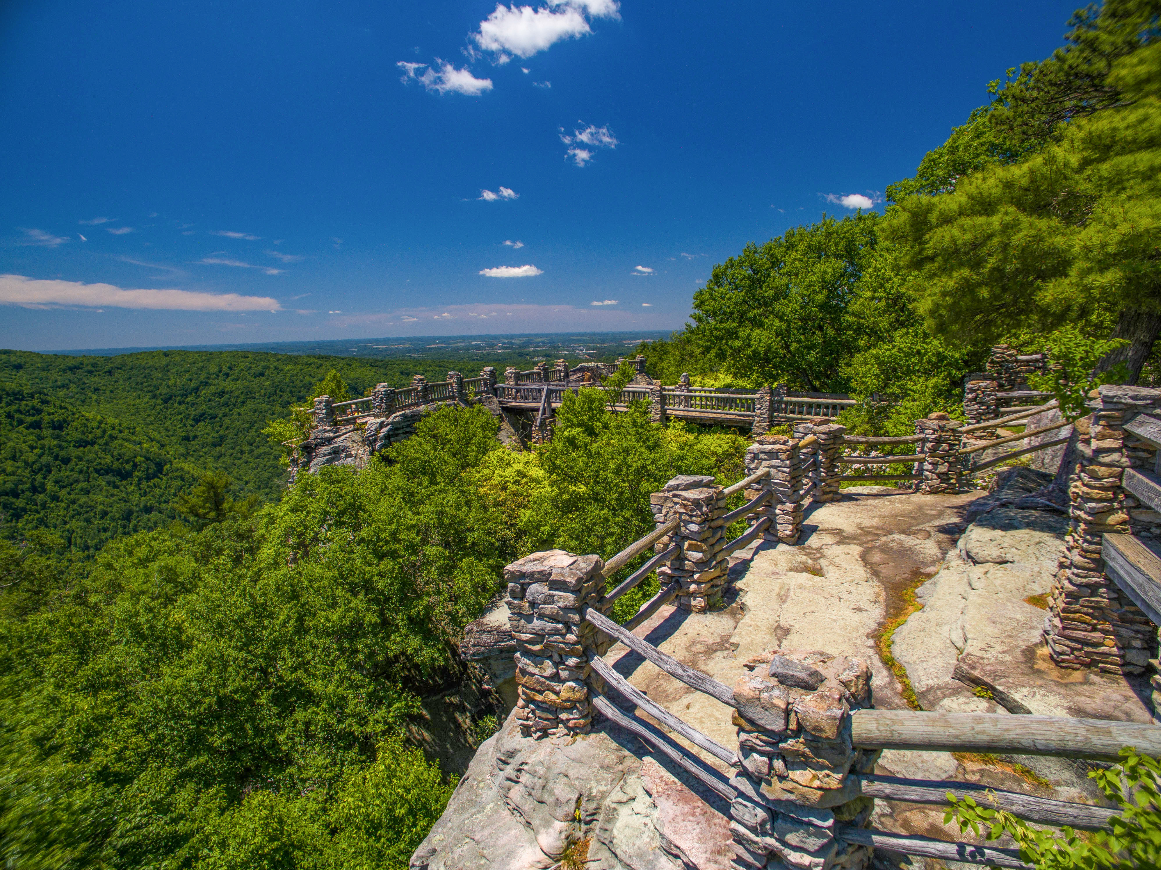 Der Coopers Rock State Park in West Virginia