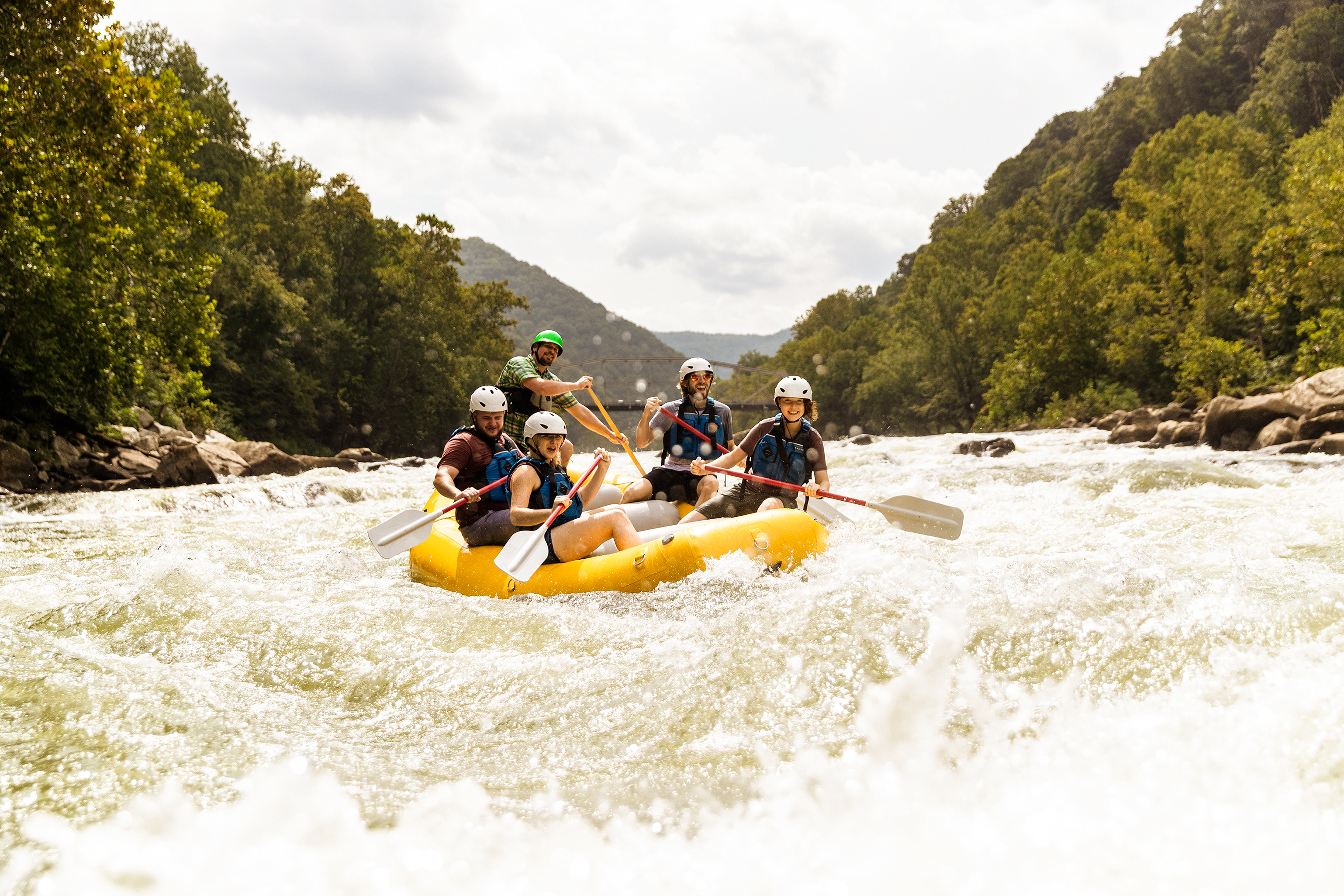 Ein Rafting-Abenteuer in West Virginia