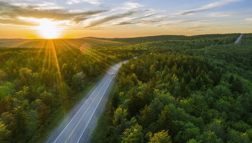Eine Route durch die wundervolle Landschaft West Virginias