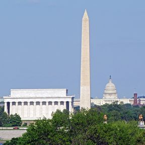 Blick auf Mall Washington