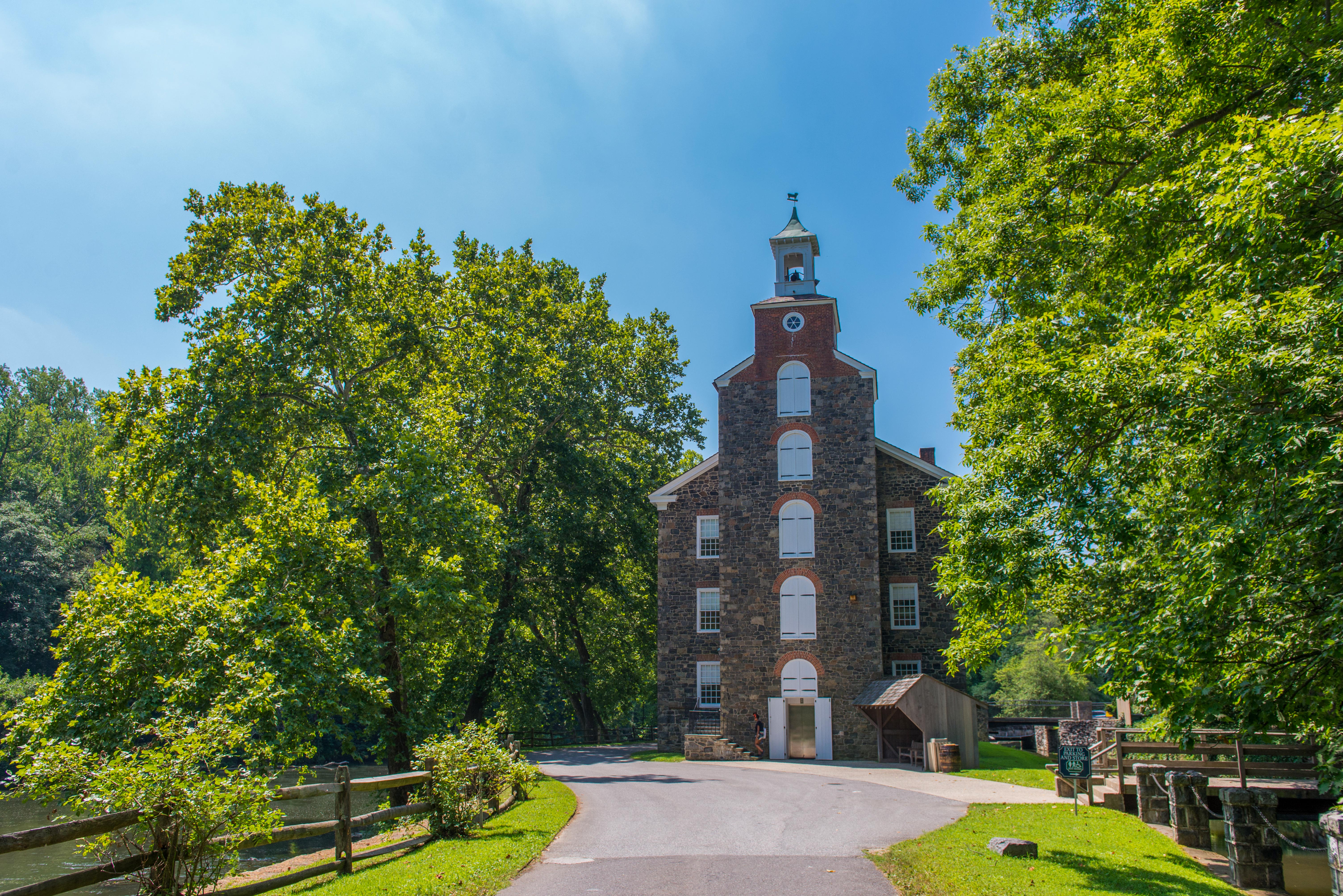 Blick aufs Hagley Museum and Library in Wilmington