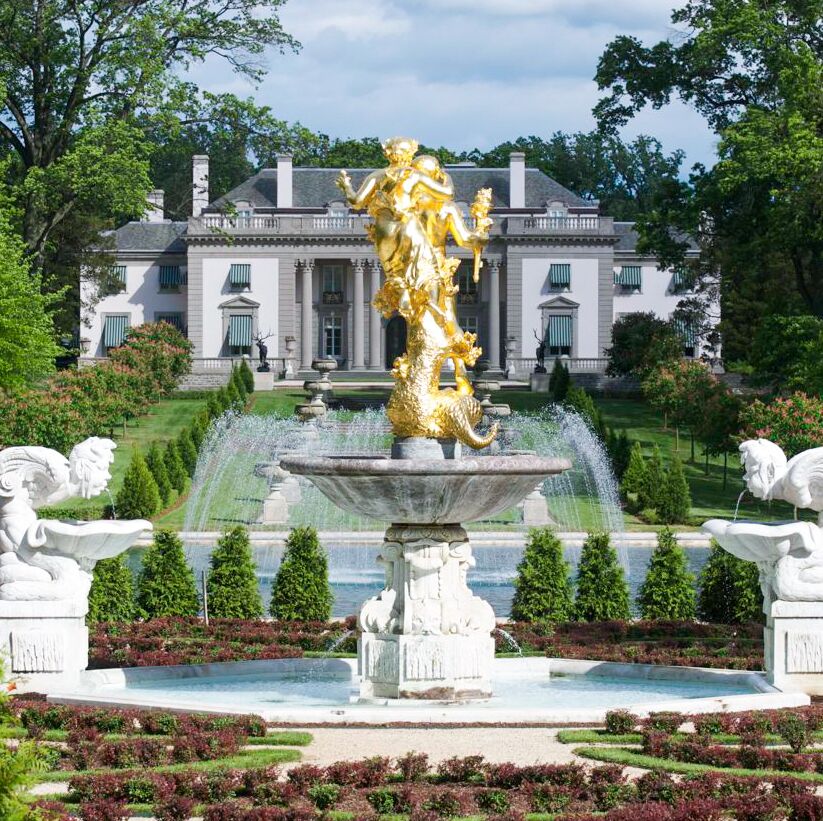 Außenansicht des Nemours Estate Museums