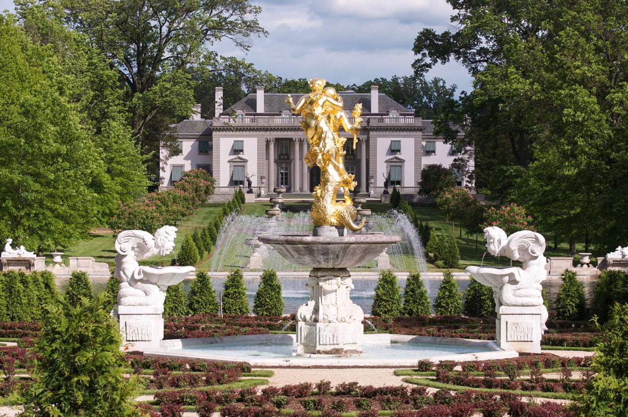 Das Landgut Nemours Mansion & Gardens in Wilmington, Delaware