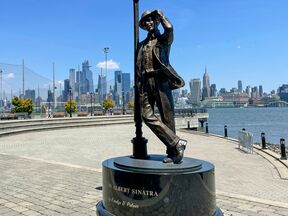 Erinnerung an Frank Sinatra in Hoboken