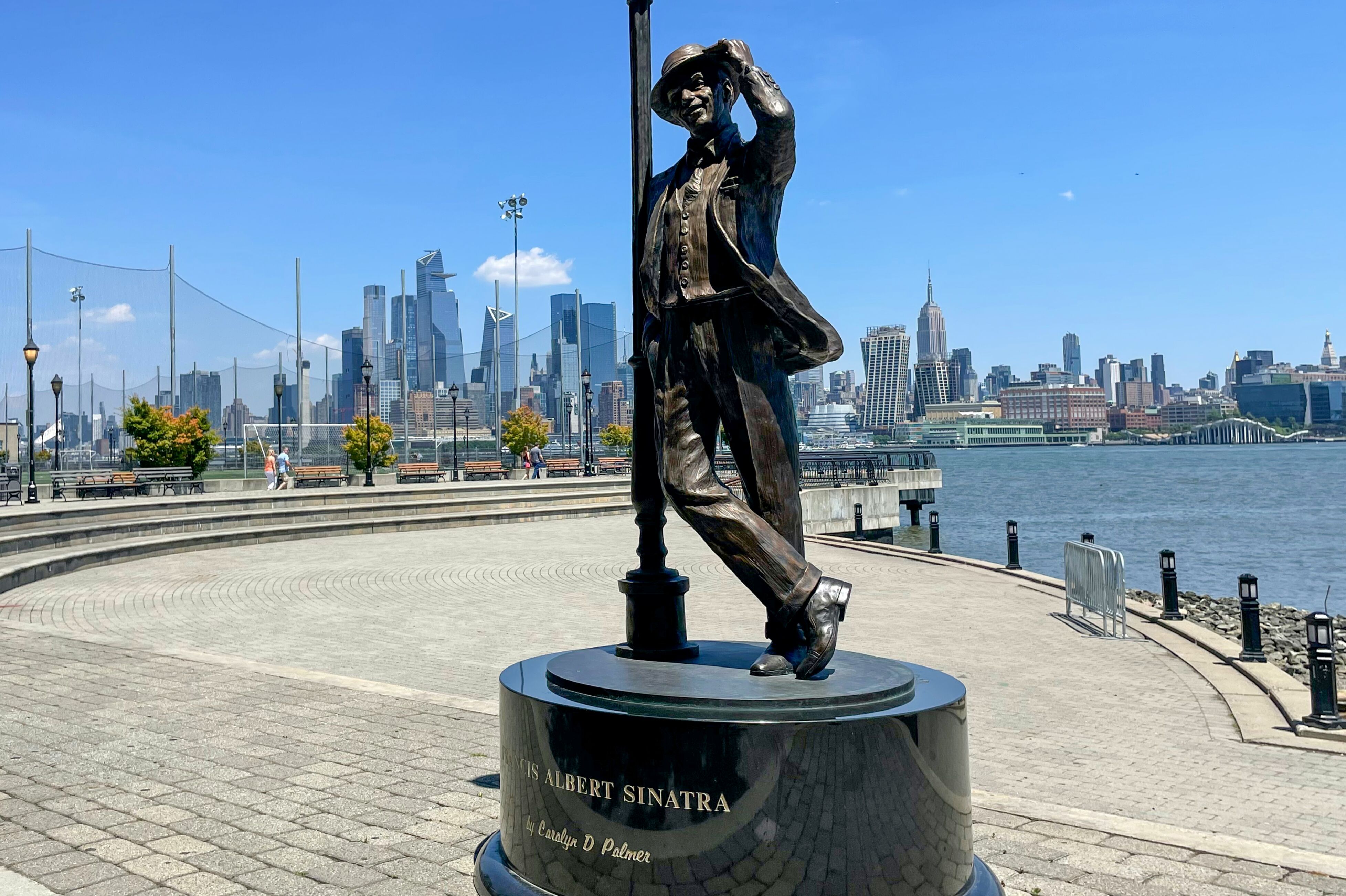 Erinnerung an Frank Sinatra in Hoboken