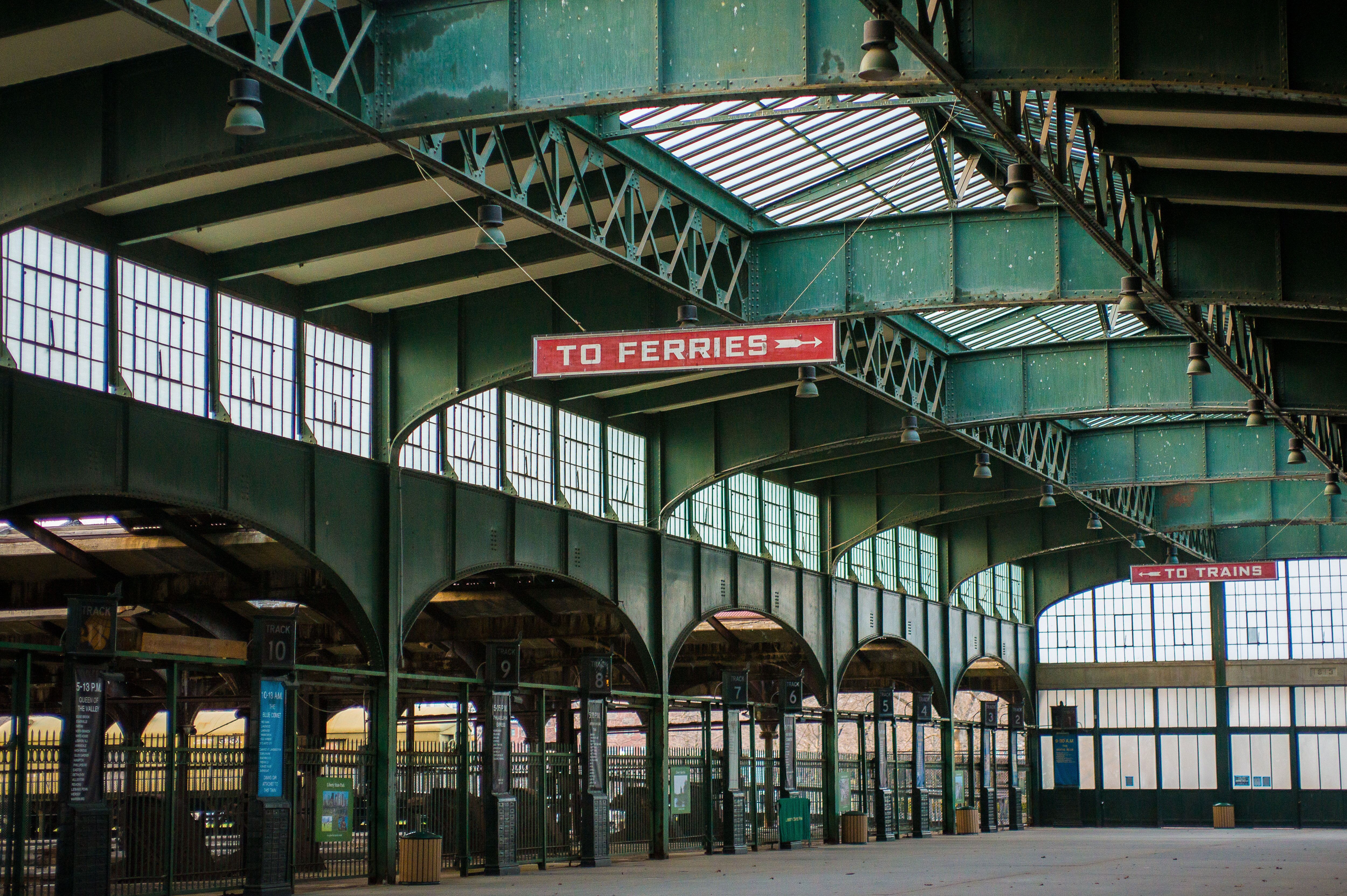 Central Railroad of New Jersey Terminal im Liberty State Park