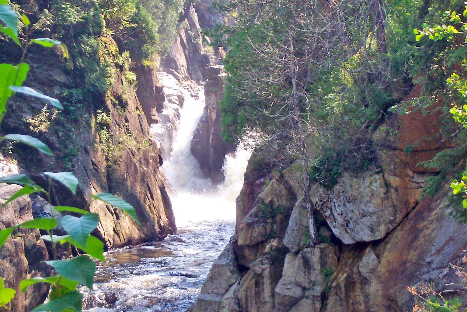 Wasserfall im Keen Valley