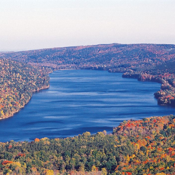 Blick auf einen der Finger Lakes