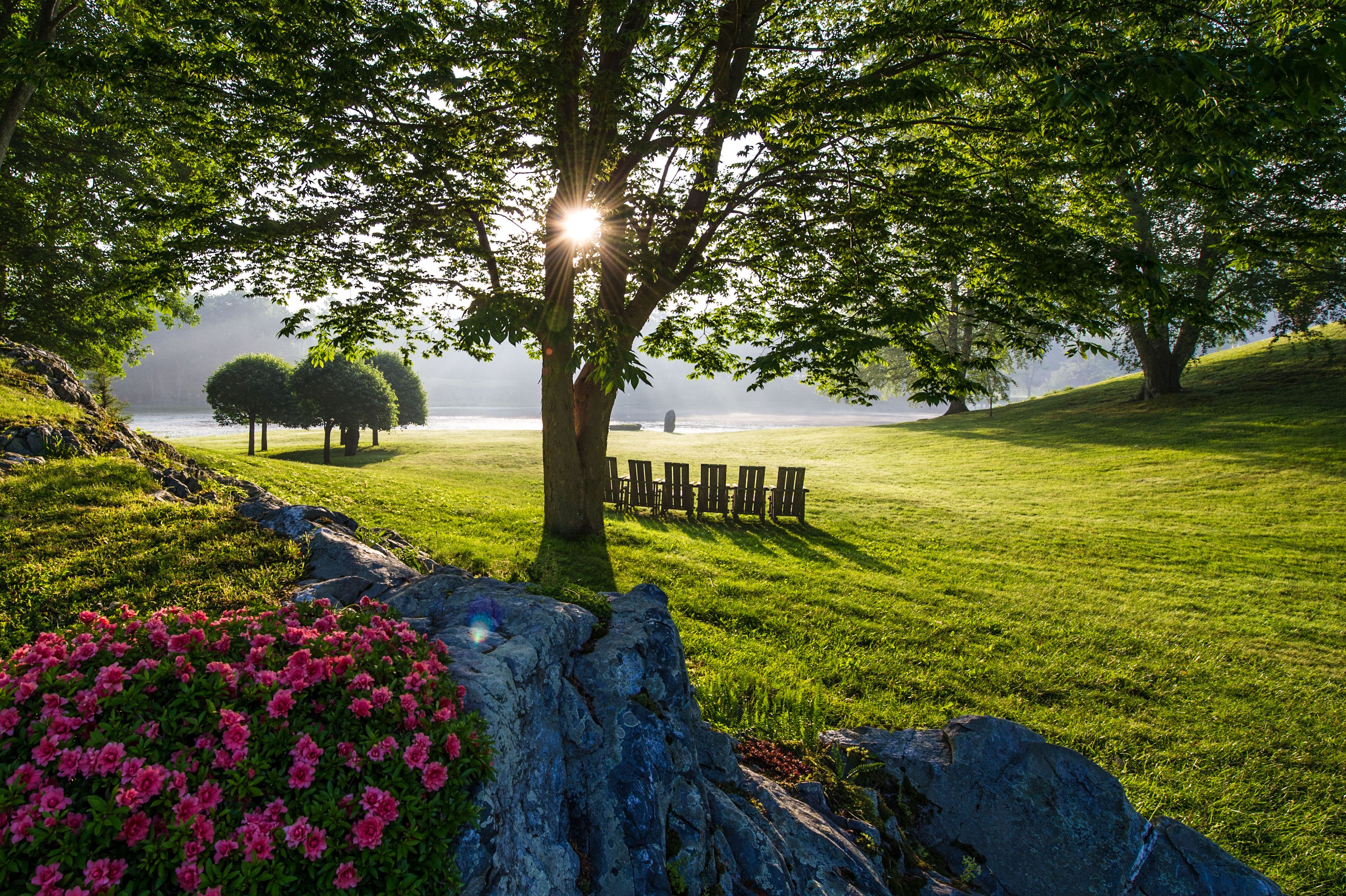 Der Innisfree Garden im New York State