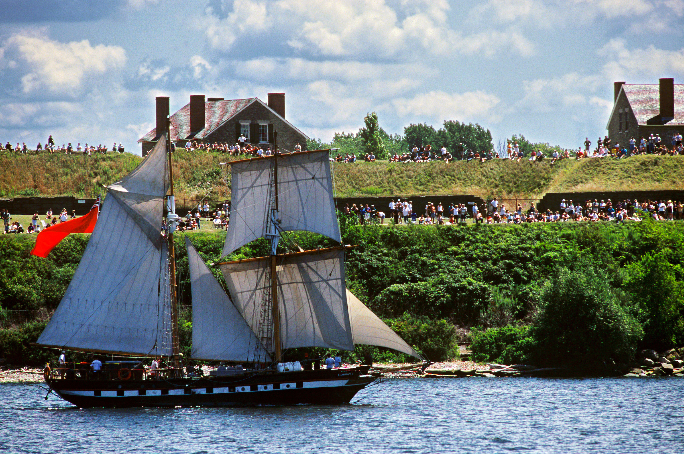 Das Oswego Harborfest am Fort Ontario in Oswego