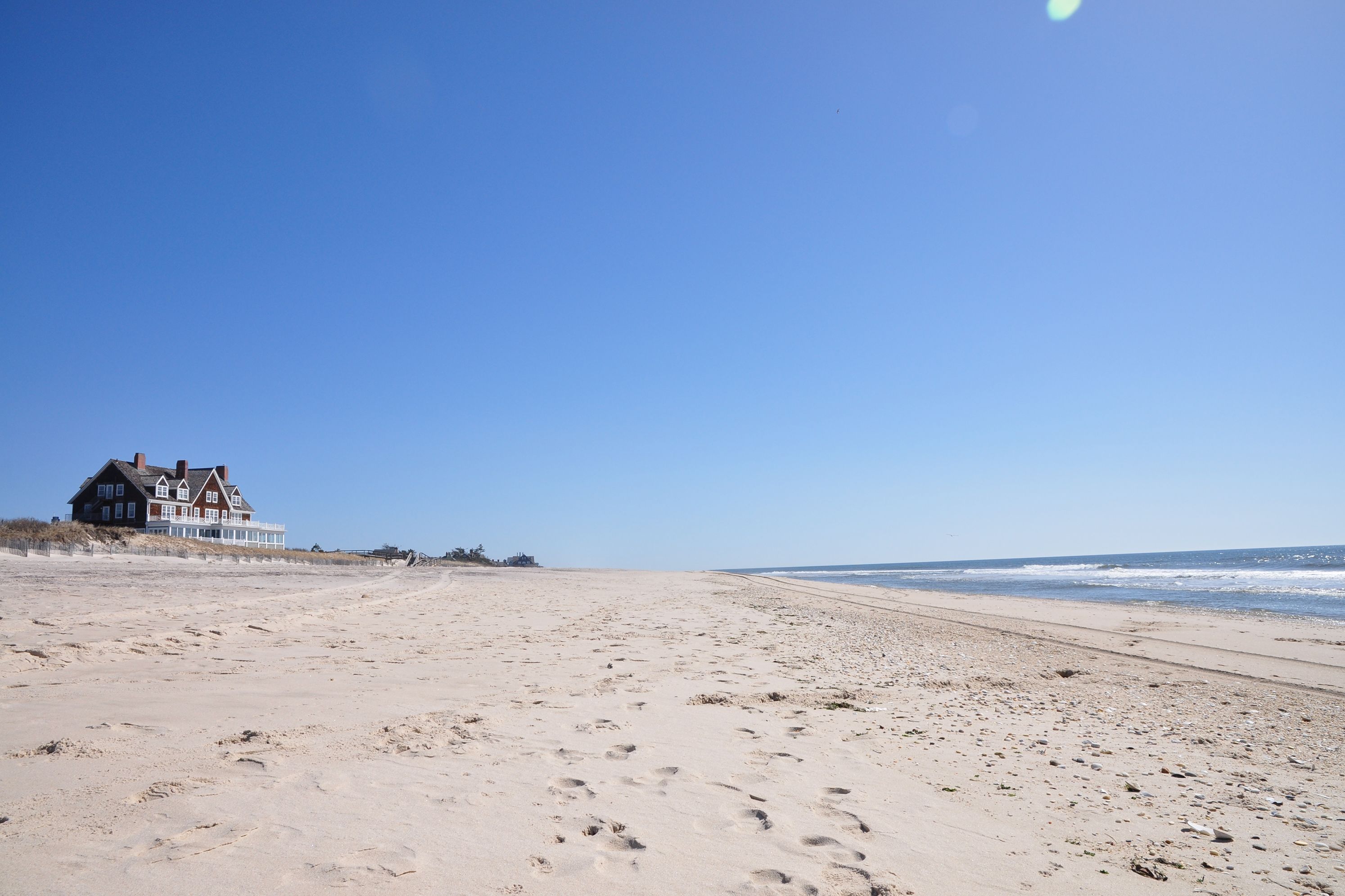 Strandhaus in den Hamptons in New York