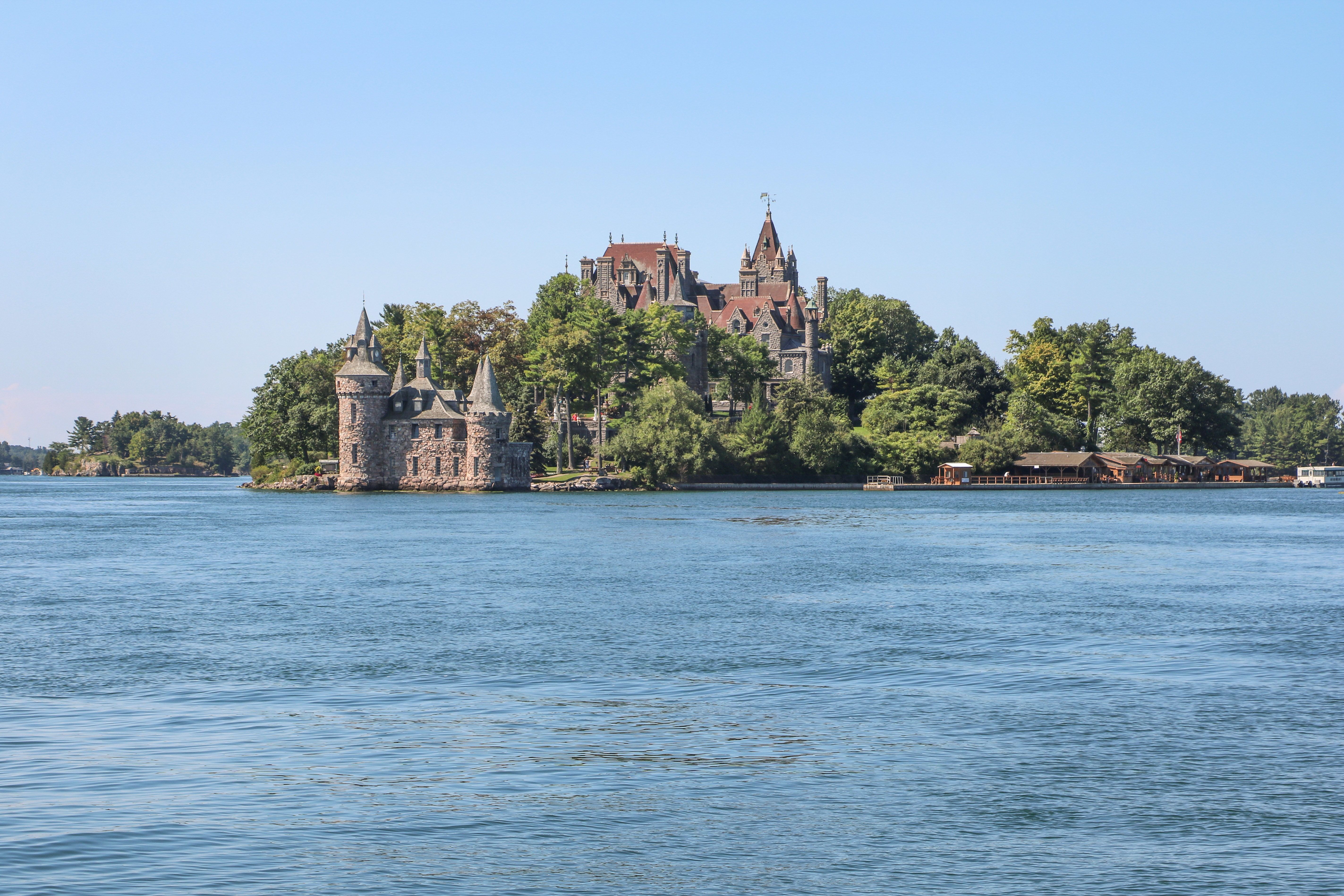 Boldt Castle ist eine Haupttouristenattraktion und SehenswÃ¼rdigkeit der Thousand Islands