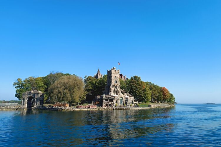 Das wunderschöne Boldt Castle auf Heart Island