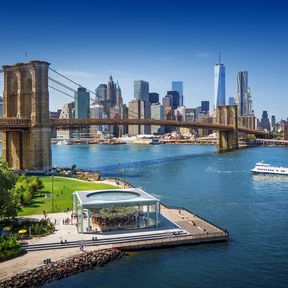 Brooklyn Bridge in New York City