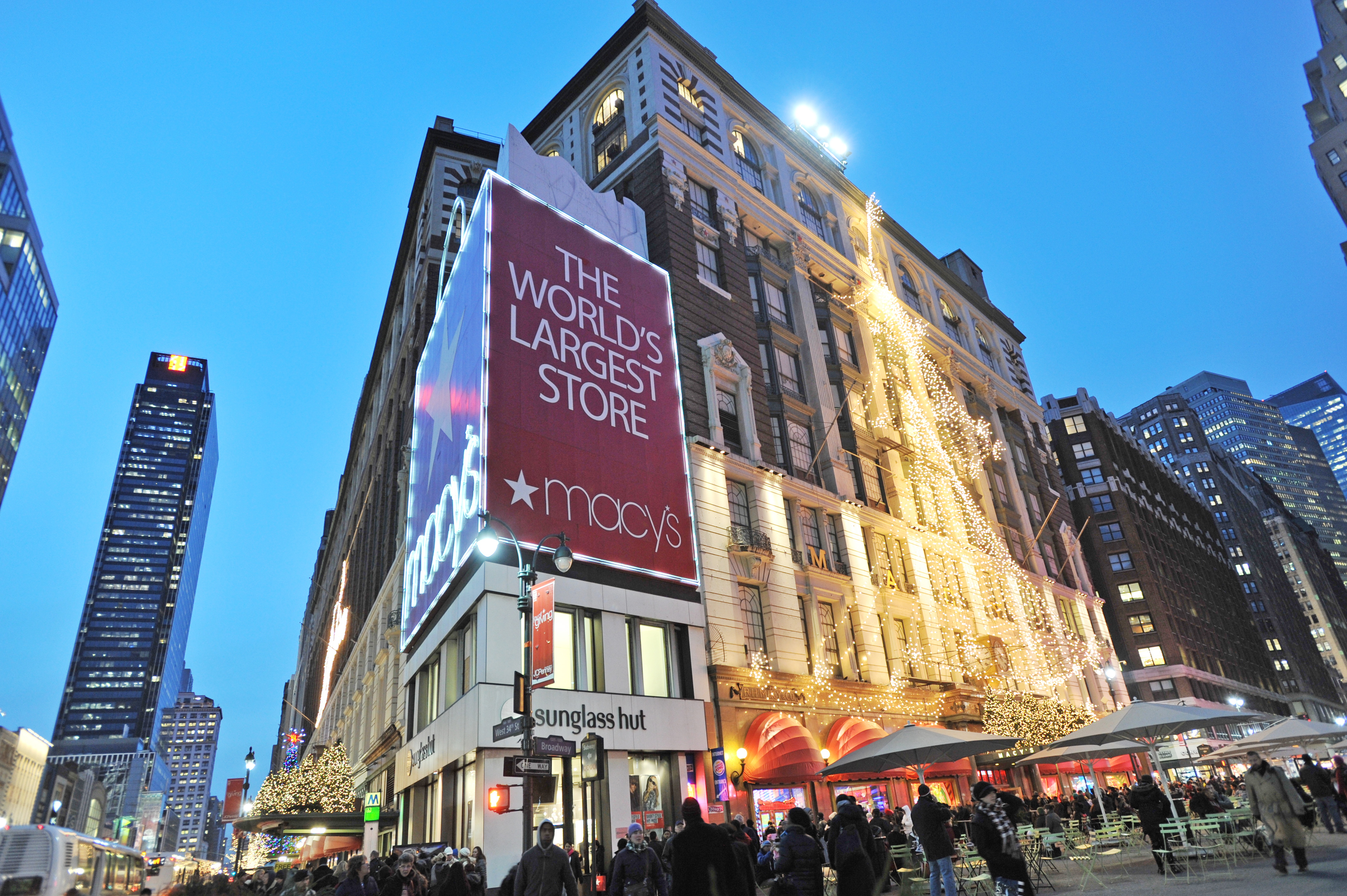 Weihnachtsbeleuchtung MacyÂ´s