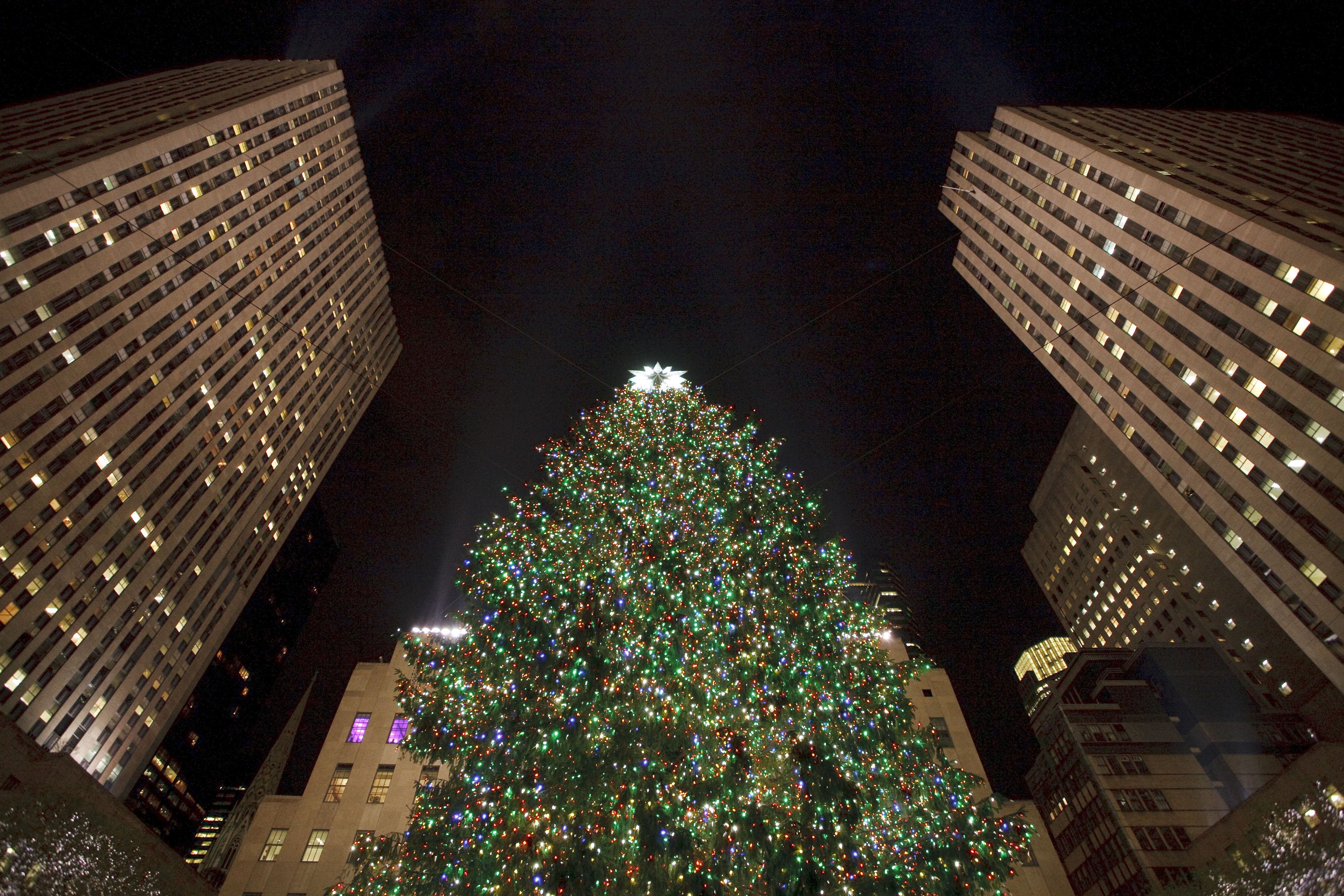 Weihnachtsbaum am Rockefeller Center