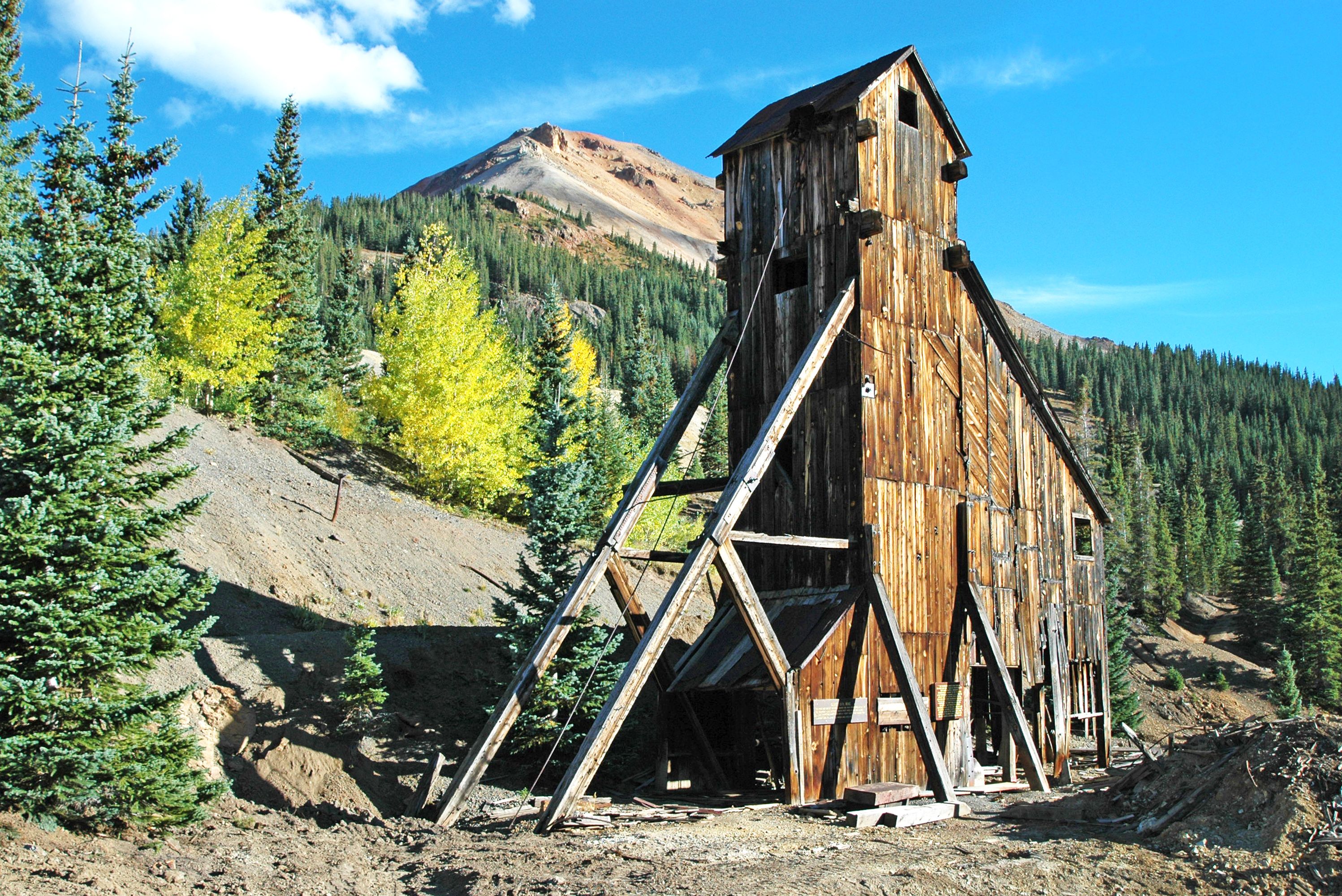 Yankee Girl Mine in Ouray, Colorado