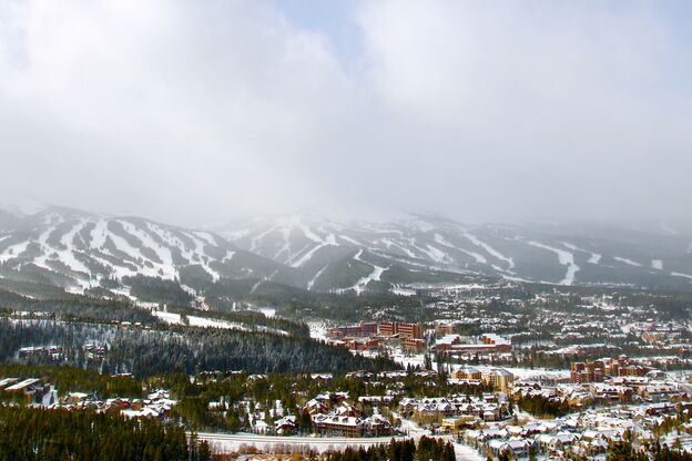 Stadtblick auf Breckenridge Stadtblick auf Breckenridge