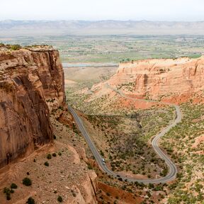 StraÃŸe am Colorado National Monument