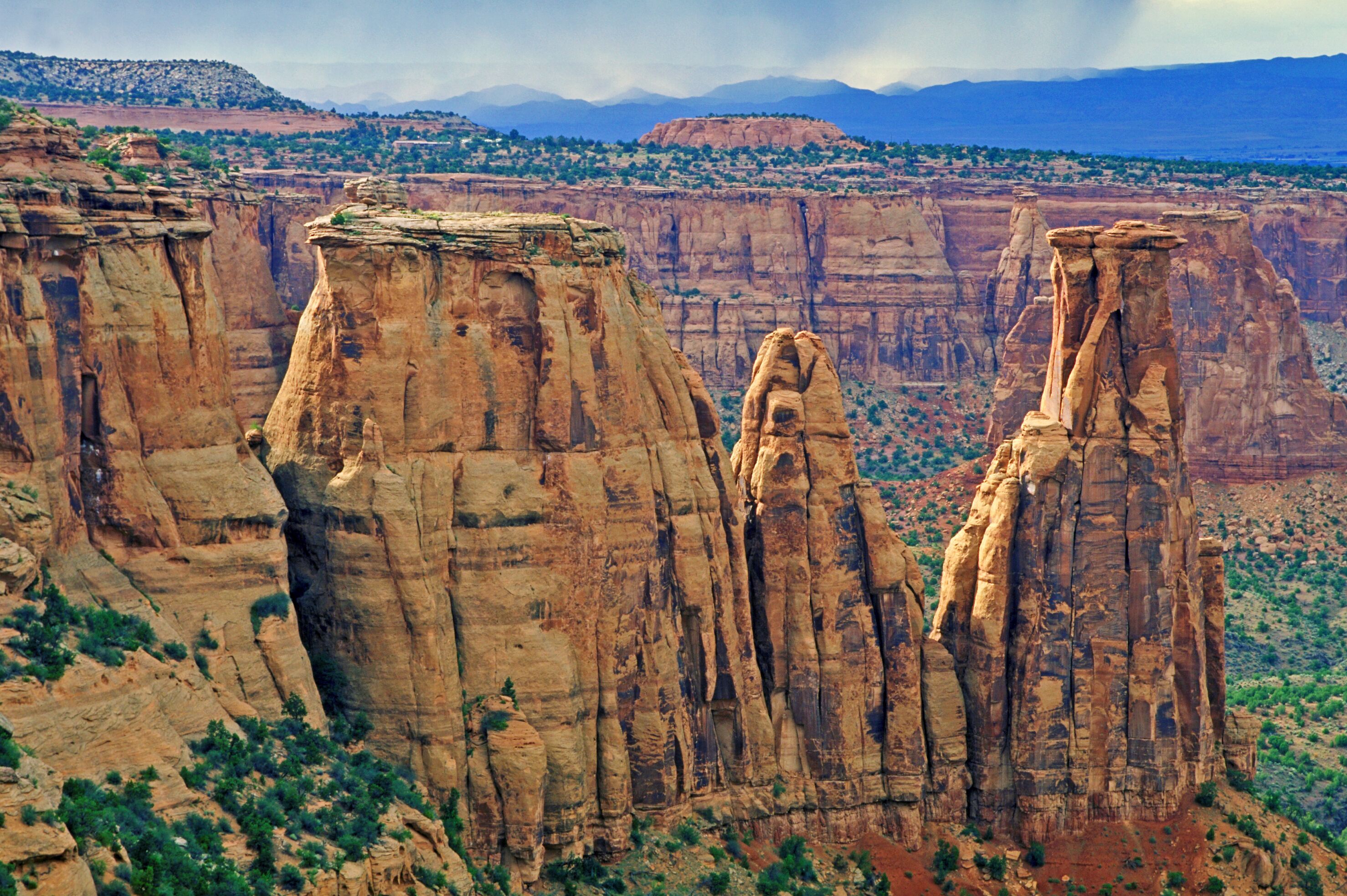 Felsen im Colorado National Monument