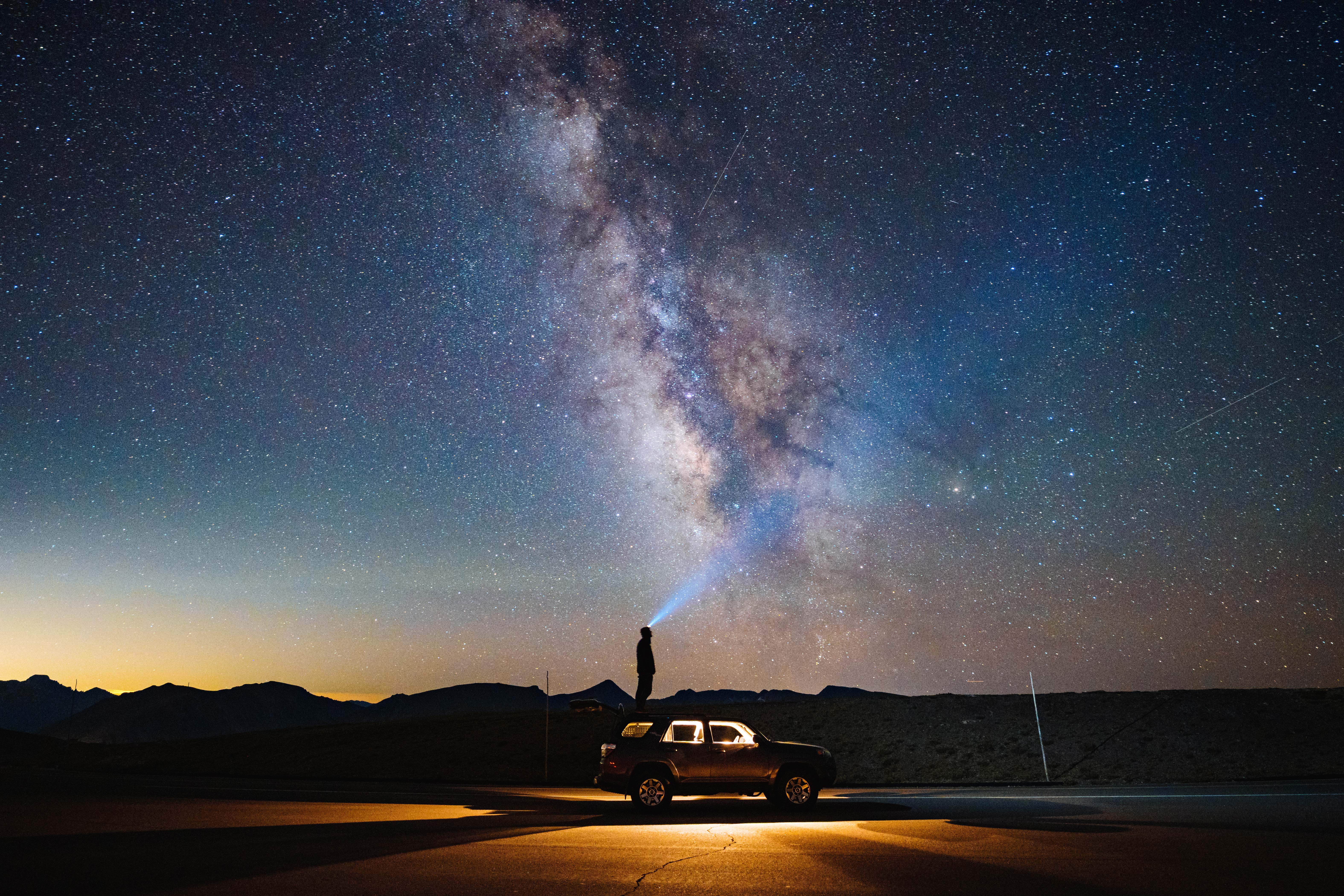 Sternenhimmel über Estes Park