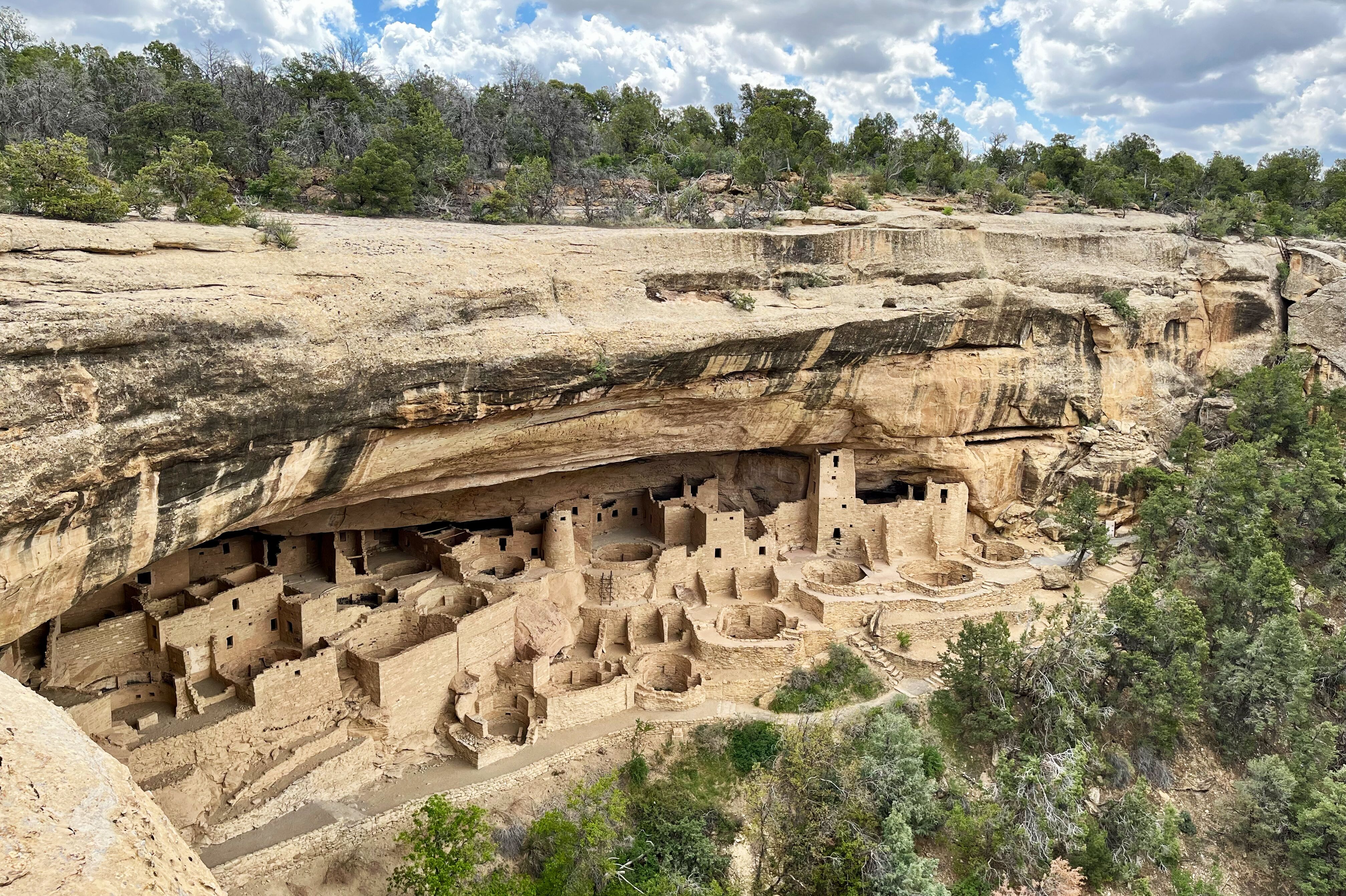 Das malerische Cliff Palace im Mesa Verde National Park