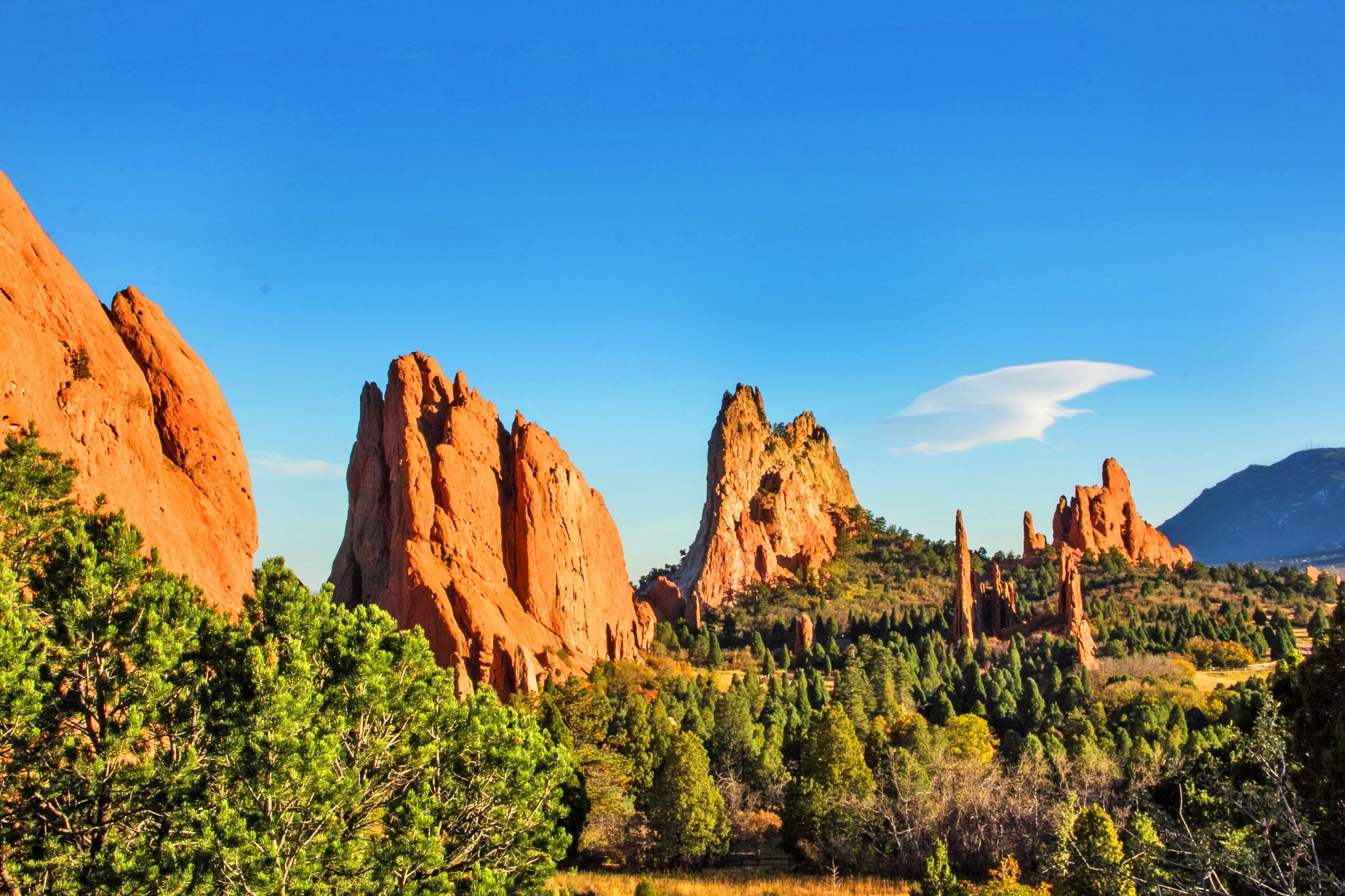 Garden of the Gods im Central Garden of Colorado Springs, Colorado