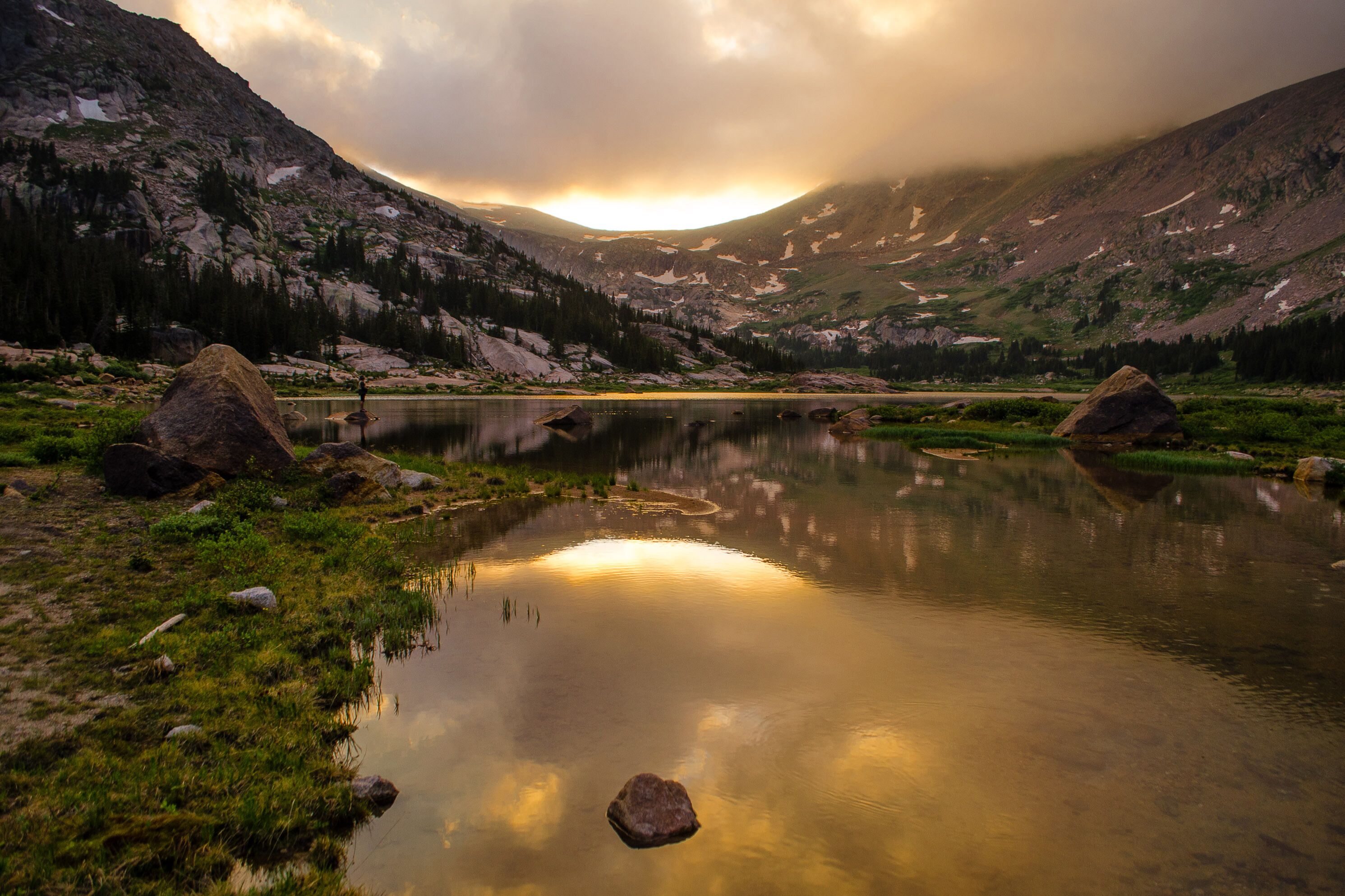 Ausblick im Rocky-Mountains-Nationalpak in Colorado