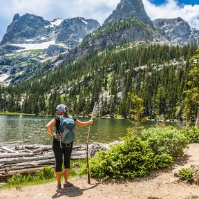 Lake Odessa im Rocky Mountain National Park