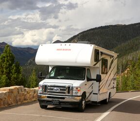Wohnmobil im Rocky Mountain National Park