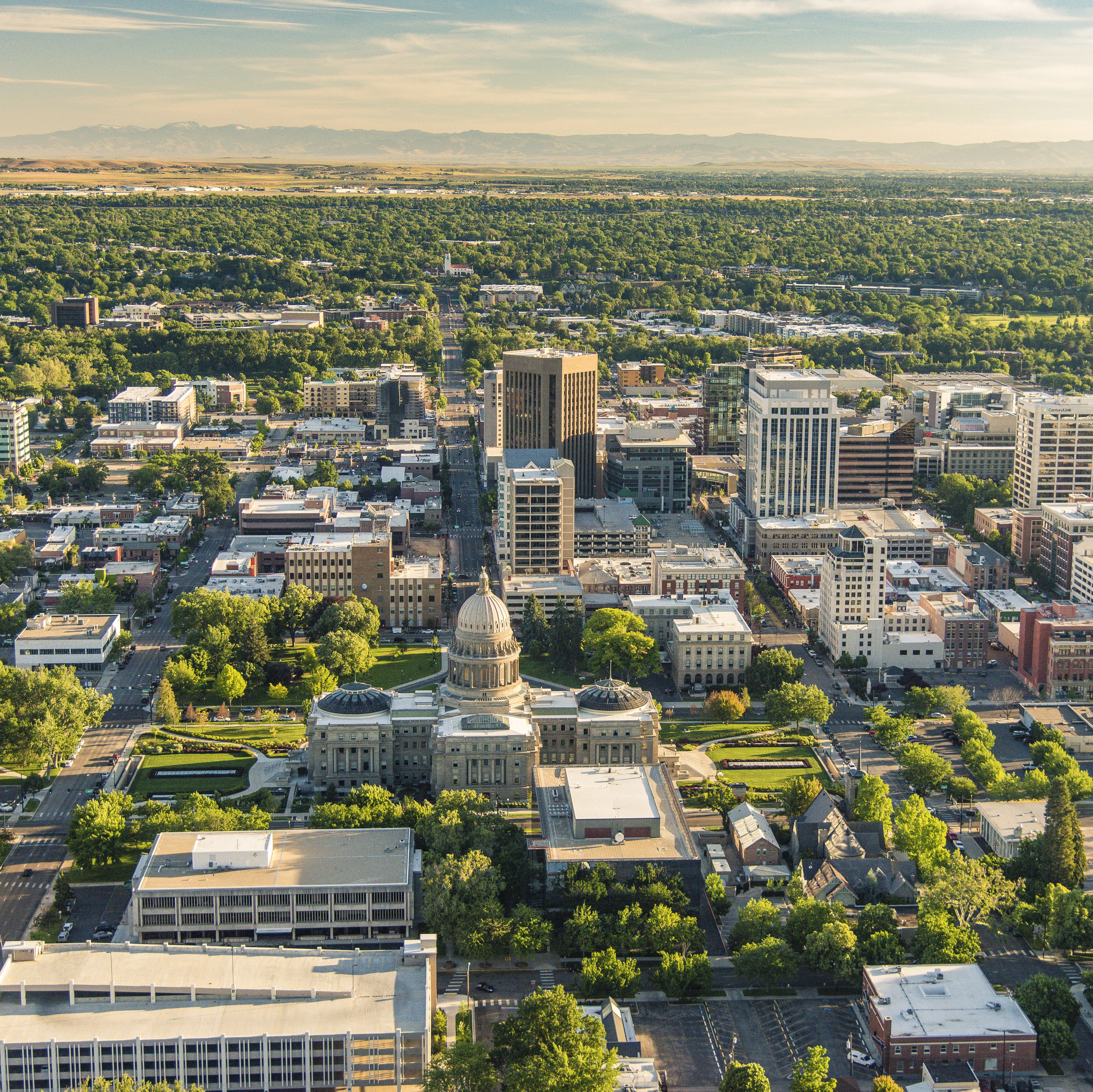 Die Innenstadt von Boise